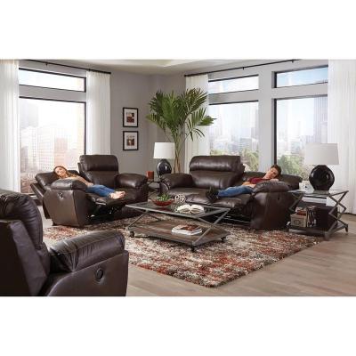 Catnapper Costa Power Reclining Leather Match Loveseat - 64072 1273-89 / 3073-89