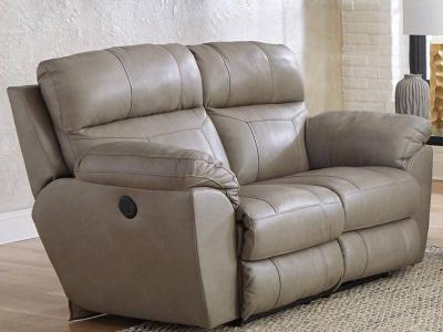 Catnapper Costa Power Reclining Leather Match Loveseat - 64072 1273-56 / 3073-56