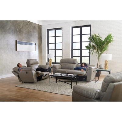 Catnapper Costa Power Reclining Leather Match Loveseat - 64072 1273-56 / 3073-56