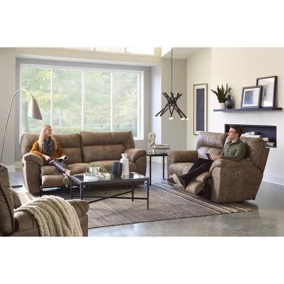 Catnapper Hollins Power Reclining Leather Look Loveseat  - 62652 1429-49