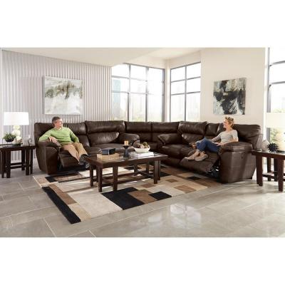 Catnapper Milan Power Reclining Leather Loveseat - 4349 1283-09 / 3083-09