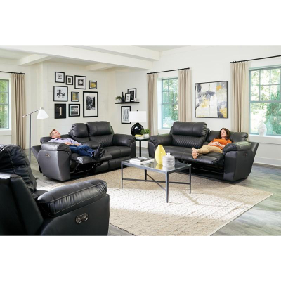 Catnapper Sorrento Power Reclining Leather Match Sofa - 64721 1225-58 / 3025-58