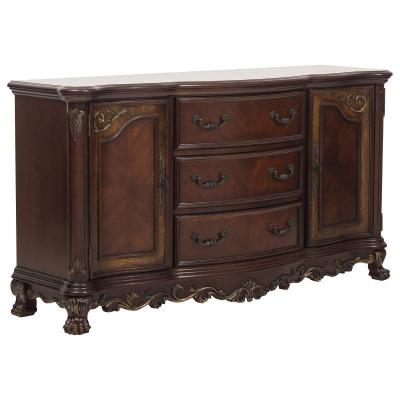 Deryn Park Collection Buffet with Cherry Finish - 2243-55