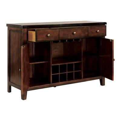 Mantello Collection Server with the Cherry Finish - 5547-40