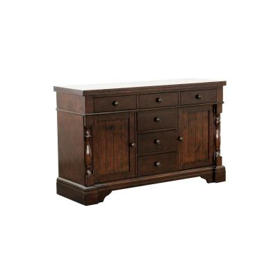 Yates Collection Server with 6 Dovetail Drawers - 5167-55