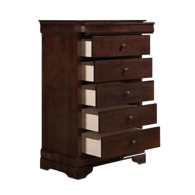 Abbeville Collection Chest with Cherry Finish - 1856-9