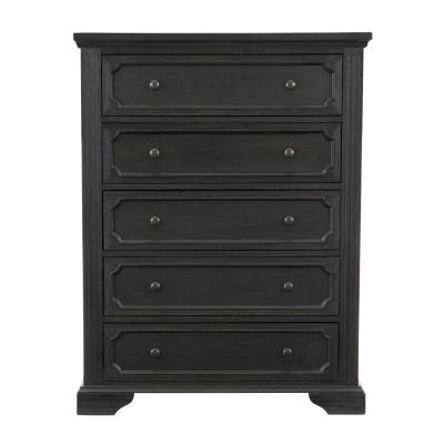 Bolingbrook Collection Chest with Charcoal Finish - 1647-9