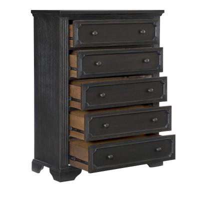 Bolingbrook Collection Chest with Charcoal Finish - 1647-9