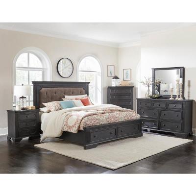 Bolingbrook Collection Chest with Charcoal Finish - 1647-9