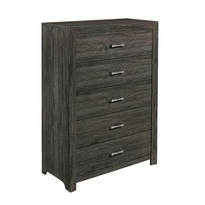 Edina Collection Chest in Dark Gray Finish - 2145NP-9