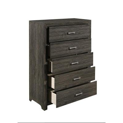 Edina Collection Chest in Dark Gray Finish - 2145NP-9