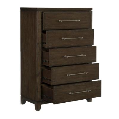 Griggs Collection Chest in Brown Finish - 1669-9