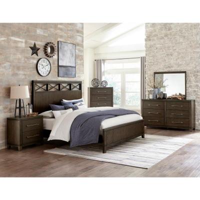 Griggs Collection Chest in Brown Finish - 1669-9