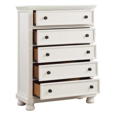 Laurelin Collection Chests with White Finish - 1714W-9