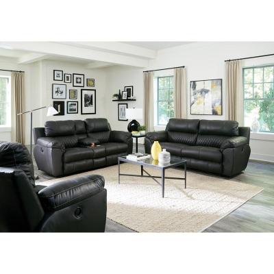 Catnapper Sorrento Power Reclining Leather Match Loveseat - 64729 1225-58 / 3025-58