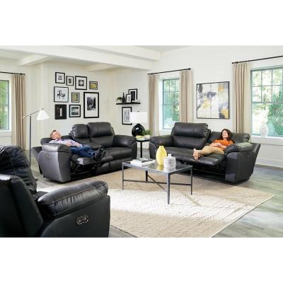 Catnapper Sorrento Power Reclining Leather Match Loveseat - 64729 1225-58 / 3025-58