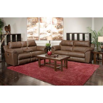 Catnapper Sorrento Power Reclining Leather Match Loveseat - 64729 1225-39 / 3025-39