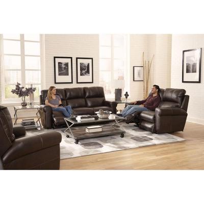 Catnapper Torretta Power Reclining Leather Match Loveseat - 64572 1273-89 / 3073-89