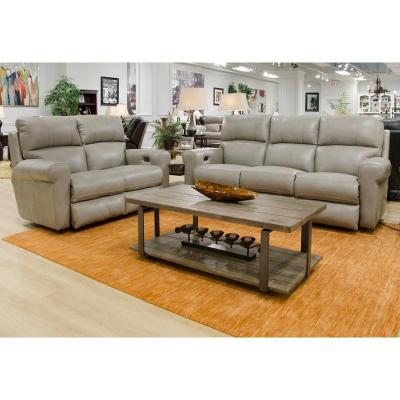 Catnapper Torretta Power Reclining Leather Match Loveseat - 64572 1273-56 / 3073-56