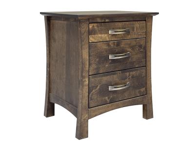 Mako Wood Furniture Megan 2 and 1/2 Drawer Night Stand - M-6000-65