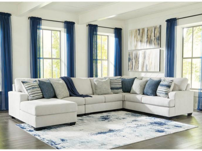 Benchcraft Lowder Fabric 5 Piece Sectional with Chaise - 1361116 / 1361146 / 1361134 / 1361177 / 1361156