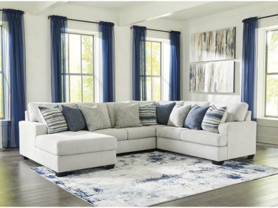 Benchcraft Lowder Fabric 4 Piece Sectional with Chaise - 1361116 / 1361134 / 1361156 / 1361177