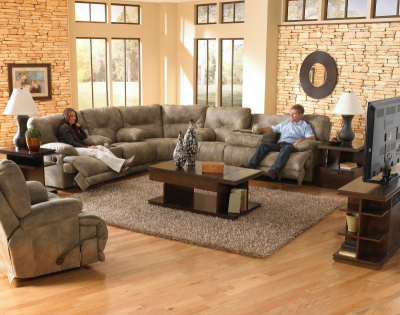 Catnapper Voyager Reclining Leather Look 3 Piece Sectional - 4389 1228-49 / 1328-49 | 4388 1228-49 / 1328-49 | 43845 1228-49 / 1328-49