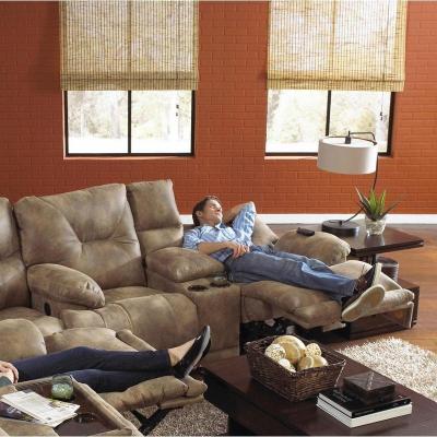 Catnapper  Voyager Power Reclining Leather Look Fabric Loveseat - 64389 1228-49 / 1328-49