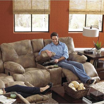 Catnapper  Voyager Power Reclining Leather Look Fabric Loveseat - 64389 1228-49 / 1328-49