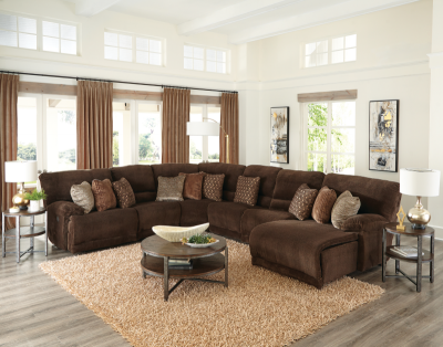 Catnapper Burbank Reclining Fabric 6 Piece Sectional - 2812 1806-49 / 2642-49 | 2814 1806-49 / 2640-59 | 2814 1806-49 / 2640-59 | 2818 1806-49 / 2640-59 | 2814 1806-49 / 2640-59 | 2817 1806-49 / 2642-49