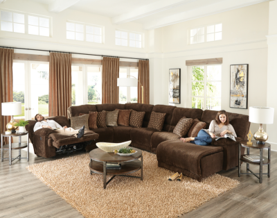 Catnapper Burbank Reclining Fabric 6 Piece Sectional - 2812 1806-49 / 2642-49 | 2814 1806-49 / 2640-59 | 2814 1806-49 / 2640-59 | 2818 1806-49 / 2640-59 | 2814 1806-49 / 2640-59 | 2817 1806-49 / 2642-49