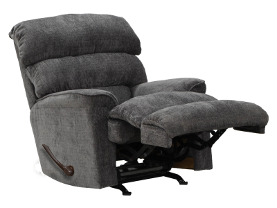 Catnapper Pearson Chaise Rocker Recliner in Charcoal - 4739-2 1793-28