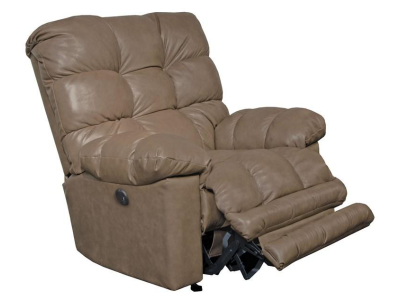 Catnapper Piazza Power Lay Flat Recliner with X-tra Comfort Footrest in Smoke - 64776-7 1283-18 / 3083-18