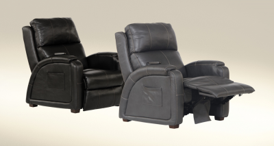 Catnapper Reliever Power Headrest Power Lay Flat Recliner w / CR3 Massage / ZERO GRAVITY in Black - 76479-57 1273-88  /  3073-88