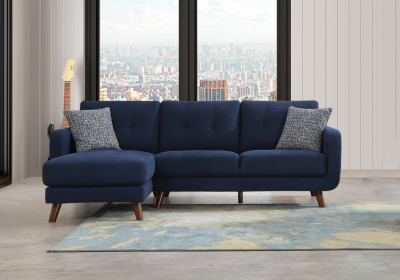 Noma Collection 2 Piece Sectional With Left Side Chaise - 9591BLSS