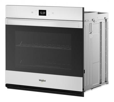 30" Whirlpool 5.0 Cu. Ft. Single Wall Oven with Air Fry When Connected - WOES5030LW