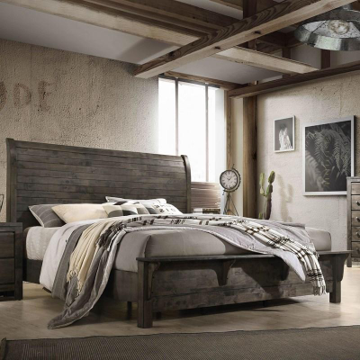 Rico Solid Wood 7 Piece King Bedroom Set - C8108AK-K