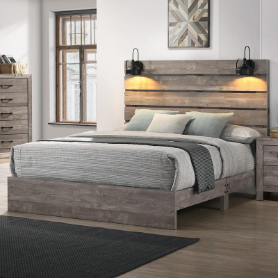 Harlow Grey 6 Piece King Bedroom Set - C8359A-K6PC-K