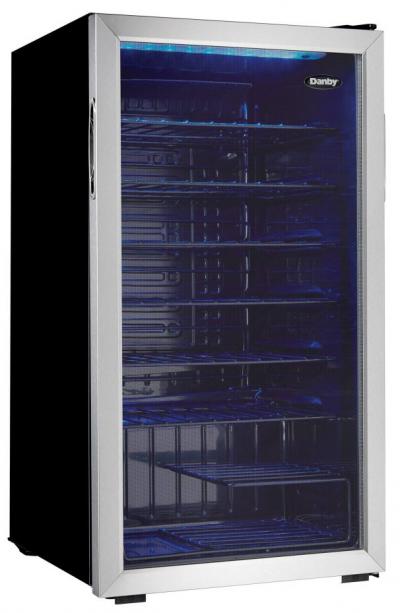 18" Danby 3.3 cubic feet Capacity 36 Bottle Wine Cooler - DWC036A1BSSDB-6