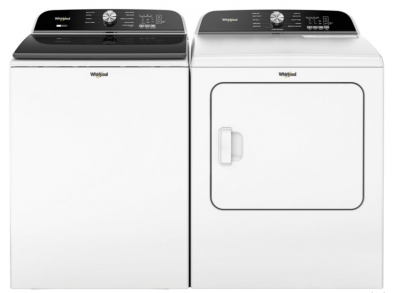 29" Whirlpool 7 Cu. Ft. Top Load Electric Dryer with Moisture Sensor in White - YWED6150PW