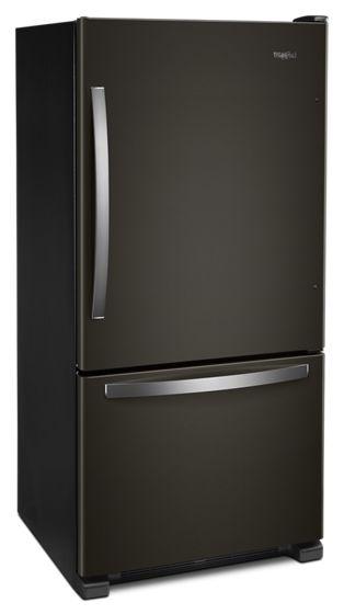 33" Whirlpool 22 Cu. Ft. Wide Bottom-Freezer Refrigerator - WRB322DMHV