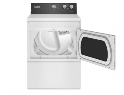 27" Maytag 7.4 Cu. Ft. Commercial-Grade Residential Dryer in White - MGDP586KW