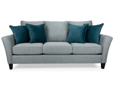 Decor-Rest Stationary Fabric Sofa in Connect Turquoise - 2342S-CT