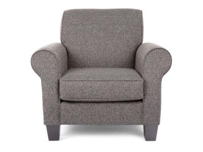 Decor-Rest Stationary Fabric Chair in Force Peppercorn - 2025C-FP