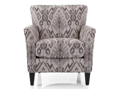 Decor-Rest Stationary Fabric Accent Chair in Tabriz Taupe - 2668C-TT