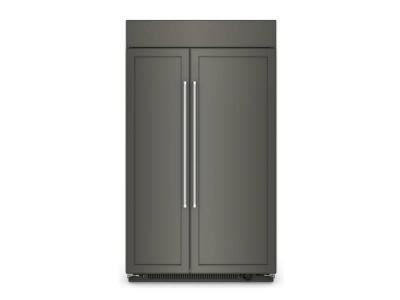 48" KitchenAid 30 Cu. Ft. Side By Side Built In Refrigerator - KBSN708MPA