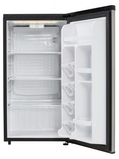 18" Danby 3.3 cu. ft. Capacity Contemporary Classic Compact Refrigerator -  DAR033A6BSLDB