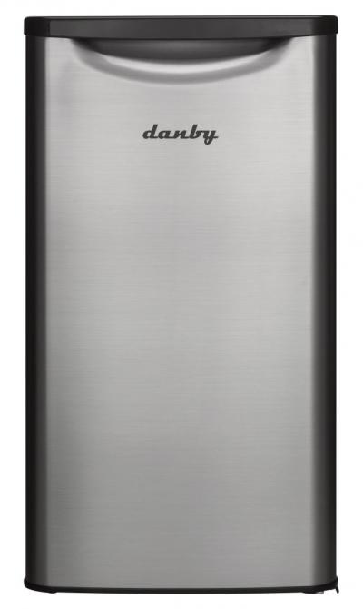 18" Danby 3.3 cu. ft. Capacity Contemporary Classic Compact Refrigerator -  DAR033A6BSLDB