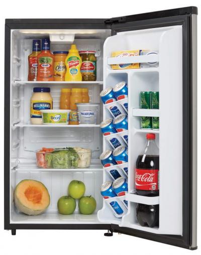 18" Danby 3.3 cu. ft. Capacity Contemporary Classic Compact Refrigerator -  DAR033A6BSLDB