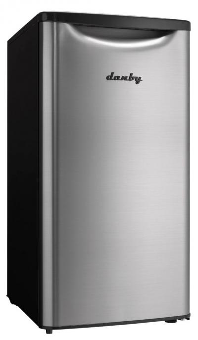 18" Danby 3.3 cu. ft. Capacity Contemporary Classic Compact Refrigerator -  DAR033A6BSLDB